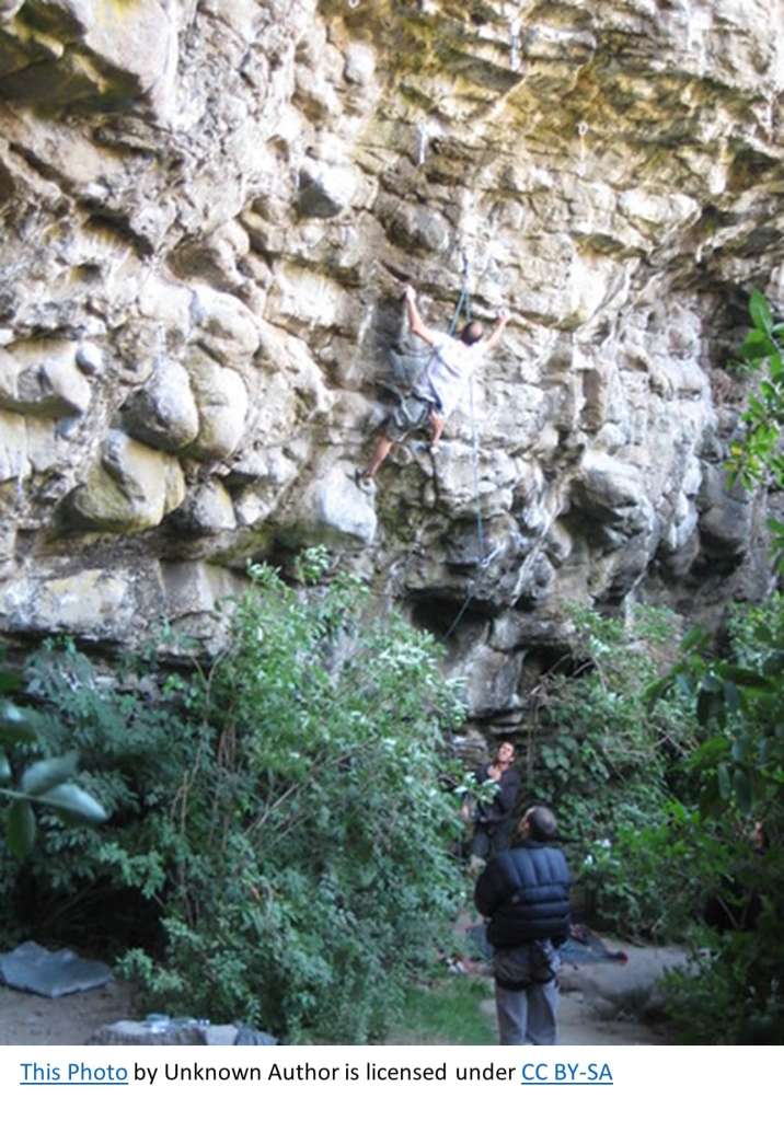 Rock Climbing at Ngare Ndare Waterfalls