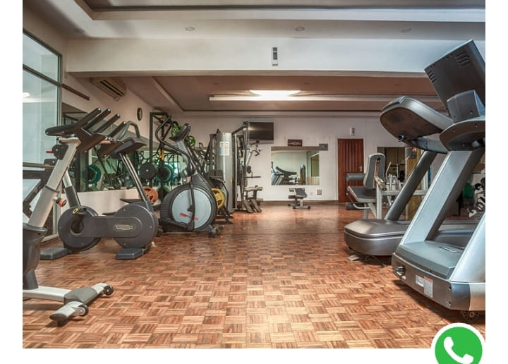 Gym at Travellers Beach Hotel