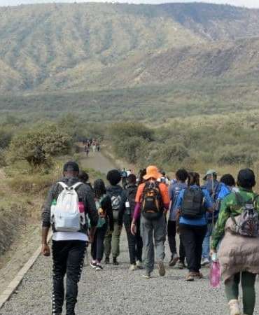 Hiking Mt Longonot